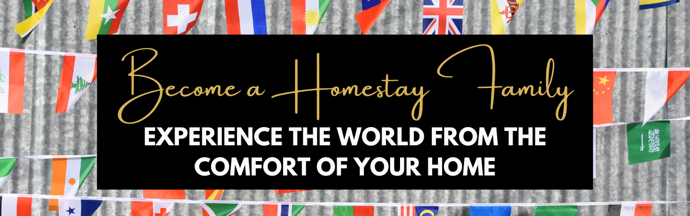 Banner Homestay Family